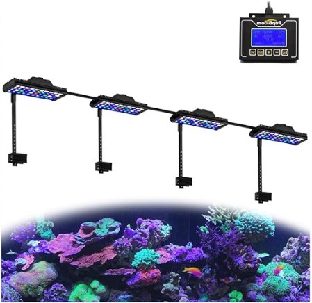 PopBloom led acquario marino luci acquario led marino reef lampade acquario luce led blu acquario 180-240cm